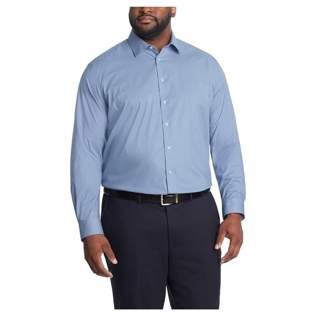 Calvin Klein Men's Non Iron Stretch Dress Shirt
