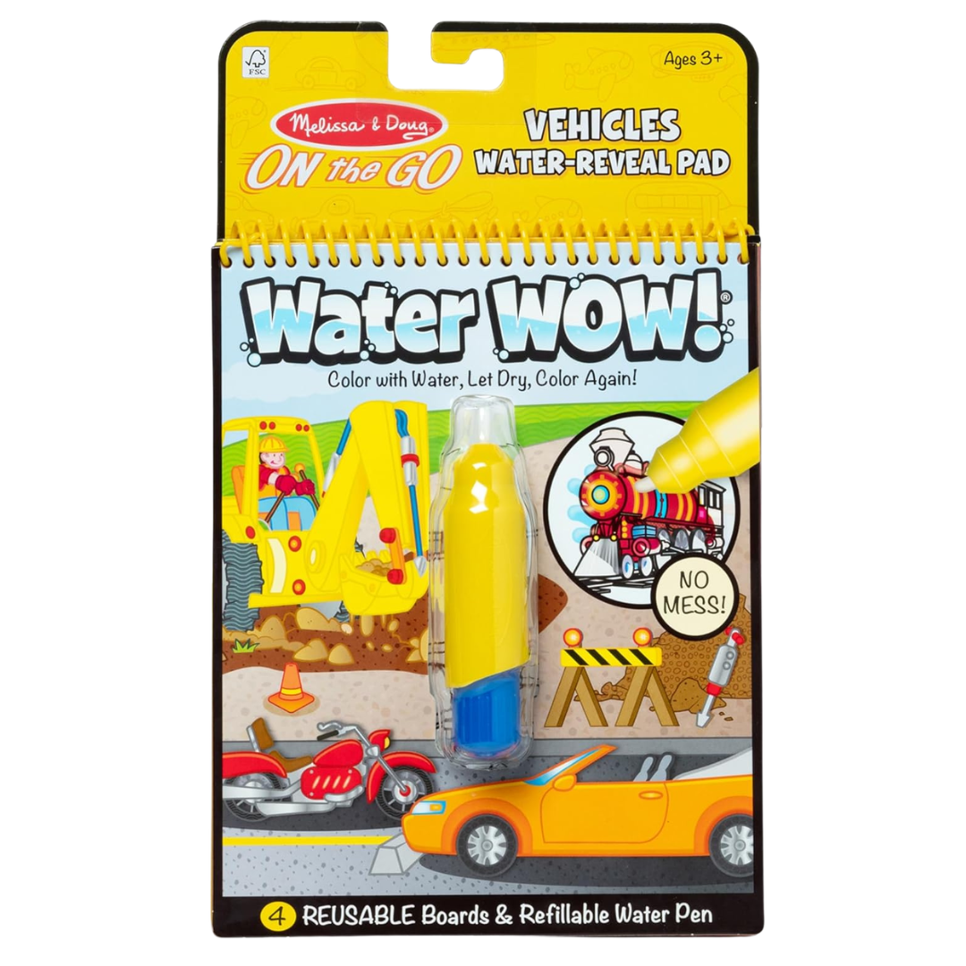 Melissa & Doug Water WOW! Vehicle Water Reveal Pad