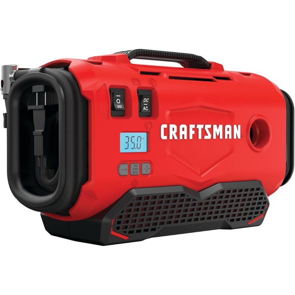 Craftsman V20 Tire Inflator Portable Air Compressor W/ 3 Modes