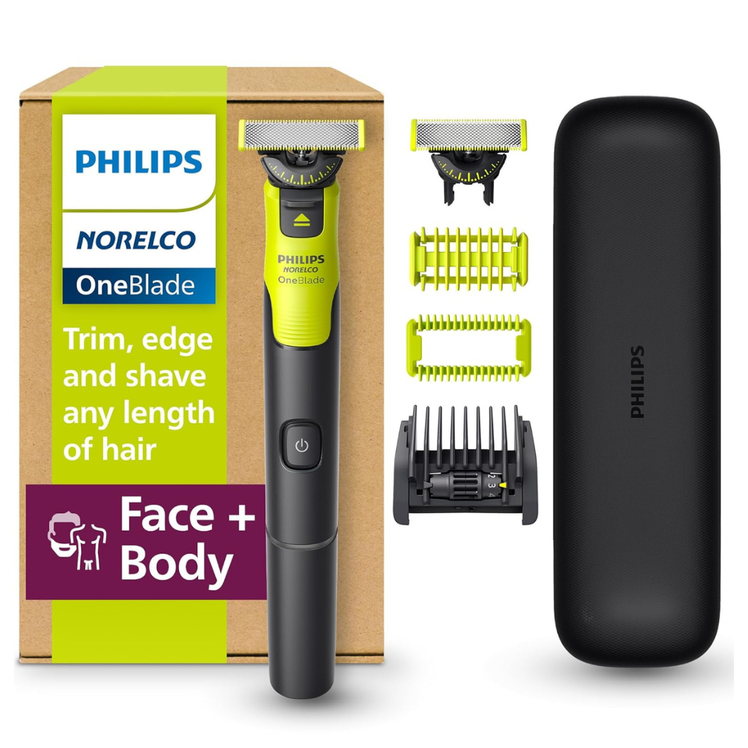 10-Ream (5000 Sheets) HaPhilips Norelco OneBlade 360 Electric Beard Trimmer (QP4631/90) Mmermill Plus 8.5" X 11" Copy Paper