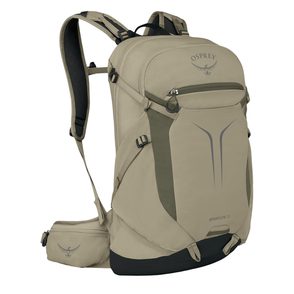 25L Or 30L Osprey Sportlite Lightweight Hiking Backpack (Olive Tan)
