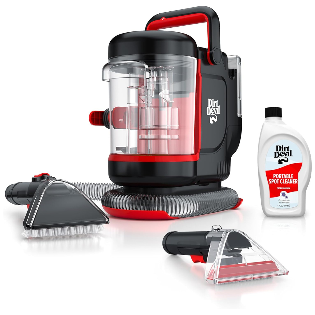 Dirt Devil Portable Spot Cleaner Machine For Carpet And Upholstery