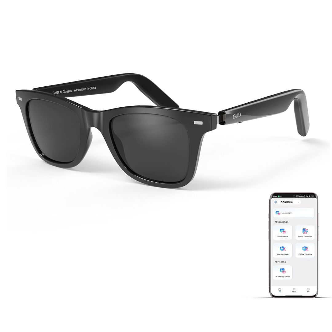 3-in-1 Smart Bluetooth Sunglasses With Polarized Lenses