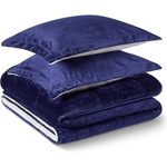 Amazon Basics Reversible Sherpa Comforter Set With Pillow Sham (Queen/Full)