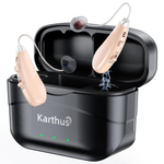 Karthus OTC Rechargeable Hearing Aids With Noise Cancelling & Clear Sound
