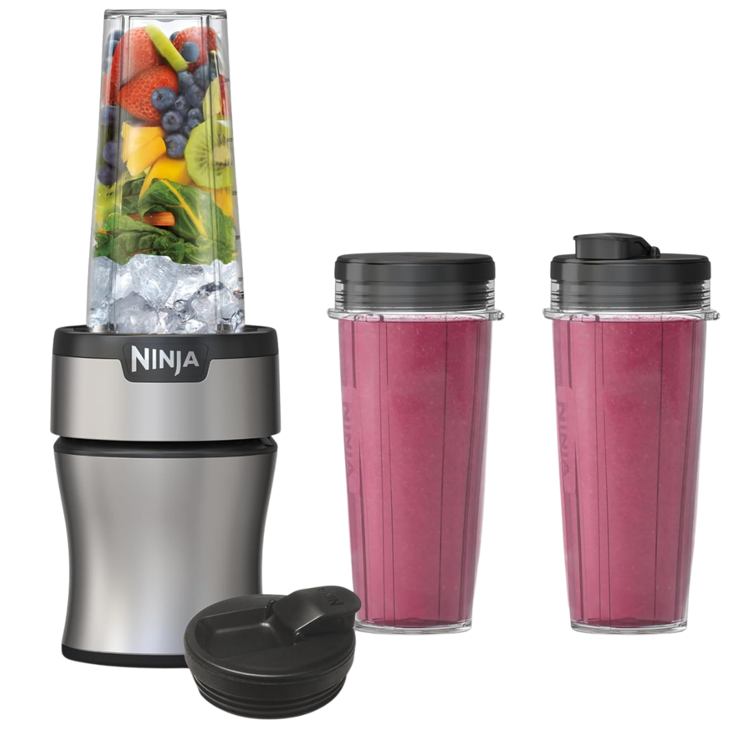 Ninja Nutri-Plus Compact Personal 900-Peak-Watt Motor Blender