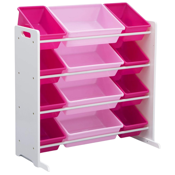 Delta Children Kids Toy Storage Organizer With 12 Plastic Bin
