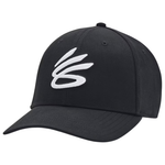 Under Armour Curry Mid Men's Adjustable Cap (Black / White)