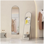 Arched 59" X 16" Full Length Floor Mirror