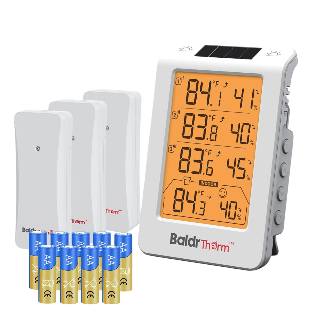 Wireless Freezer Monitor With 3 Sensors