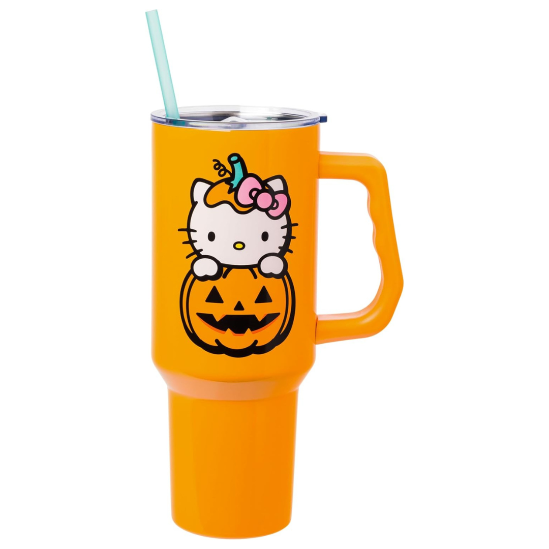 40 oz Sanrio Hello Kitty Halloween Jack-O-Lantern Tumbler