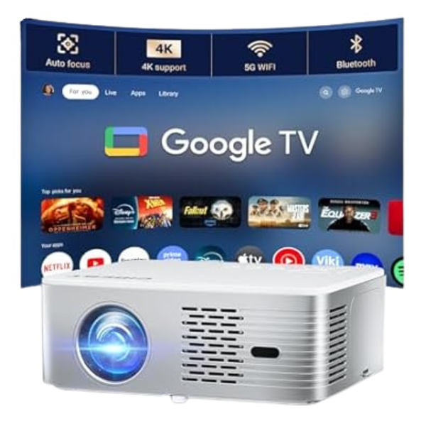 CiBest Google TV Projector 4K Support Smart Projector