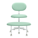 Pinmoco Fleece Ergonomic Cross-Legged Swivel ADHD Chair With Footrest