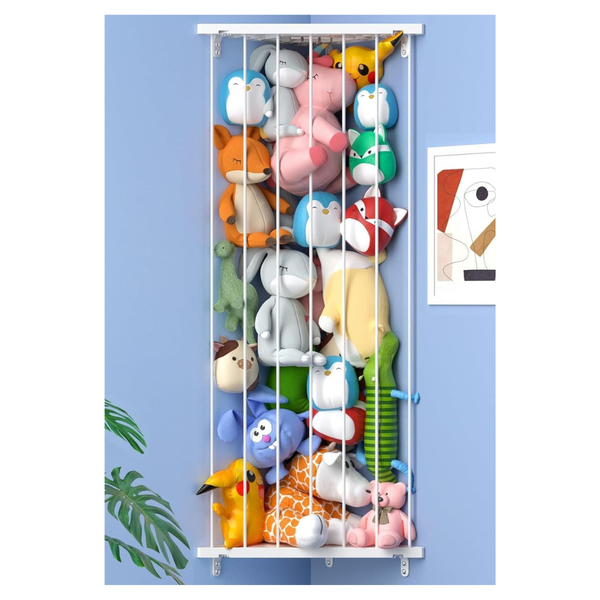 Befayoo Corner Stuffed Animal Storage Toy Organizer