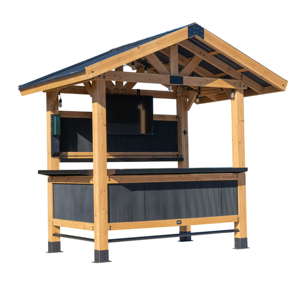 Backyard Discovery 9'x6' Cedar Wood Outdoor Bar