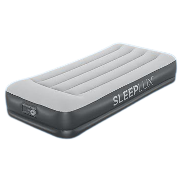 SleepLux Twin 15" Air Mattress W/ Built-In Pump, Pillow & USB Port