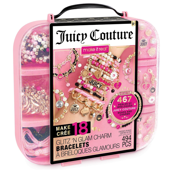Make It Real Juicy Couture Glitz 'N Glam Charm Bracelets