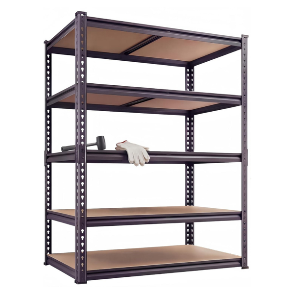5 Tier 2450LBS Metal Storage Shelves