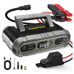 AVAPOW T09B 150PSI Tire Inflator & 2000A Battery Jump Starter