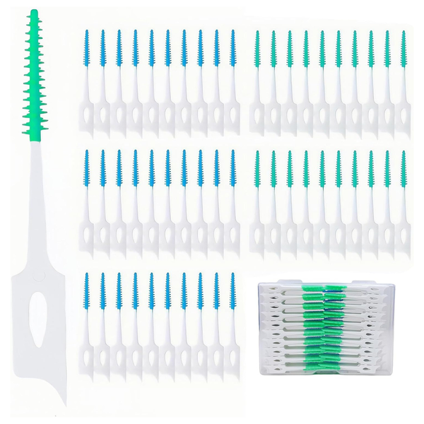 300-Piece Maoerdental Interdental Brushes & Dental Floss Picks