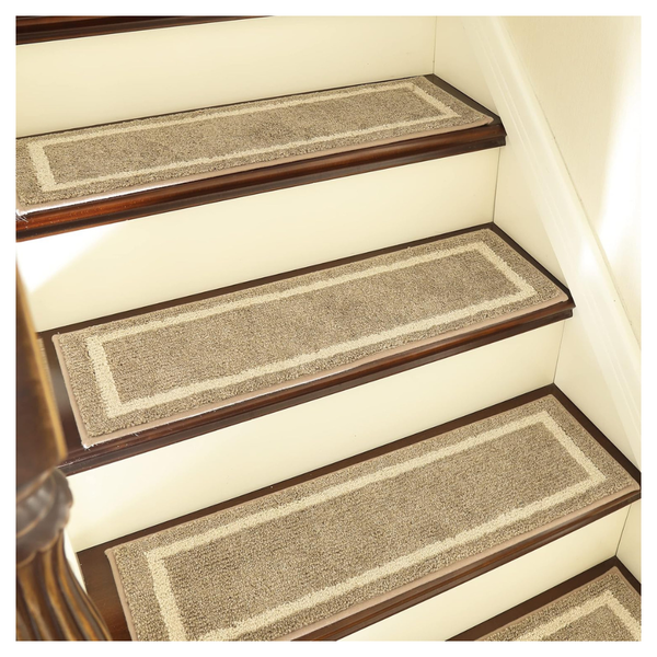 4-Piece 8"x28" Cosy Homeer Soft Non-Slip Stair Treads
