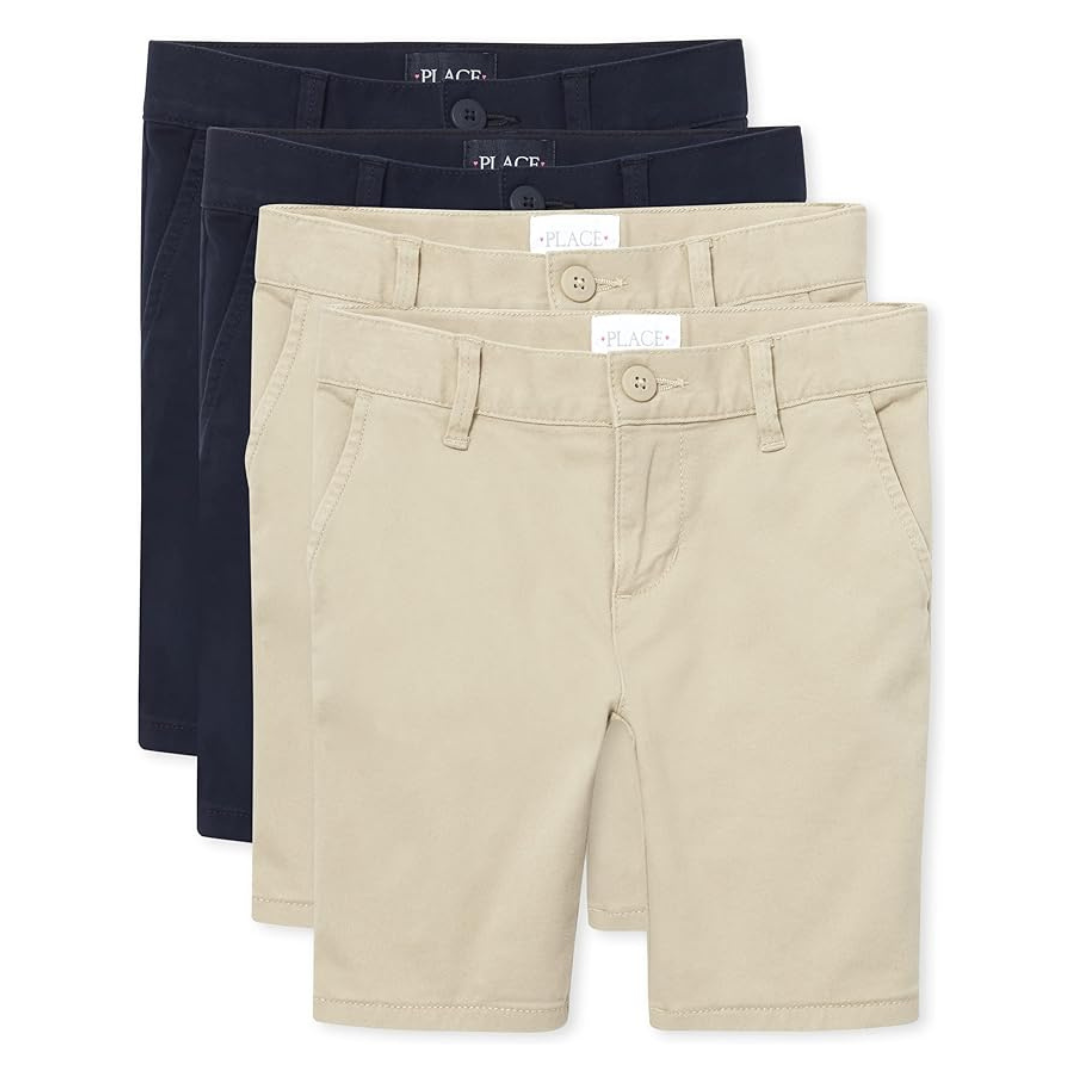 4-Pack The Children's Place Girls Chino Shorts