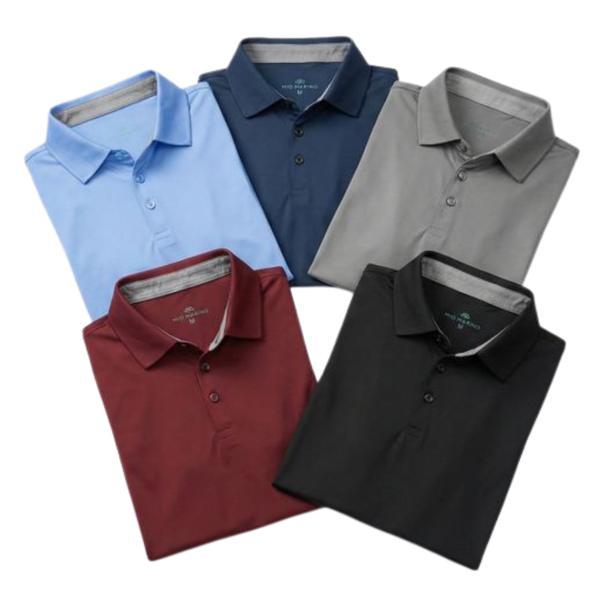 Mio Marino Designer Golf Polo Shirt (Various)