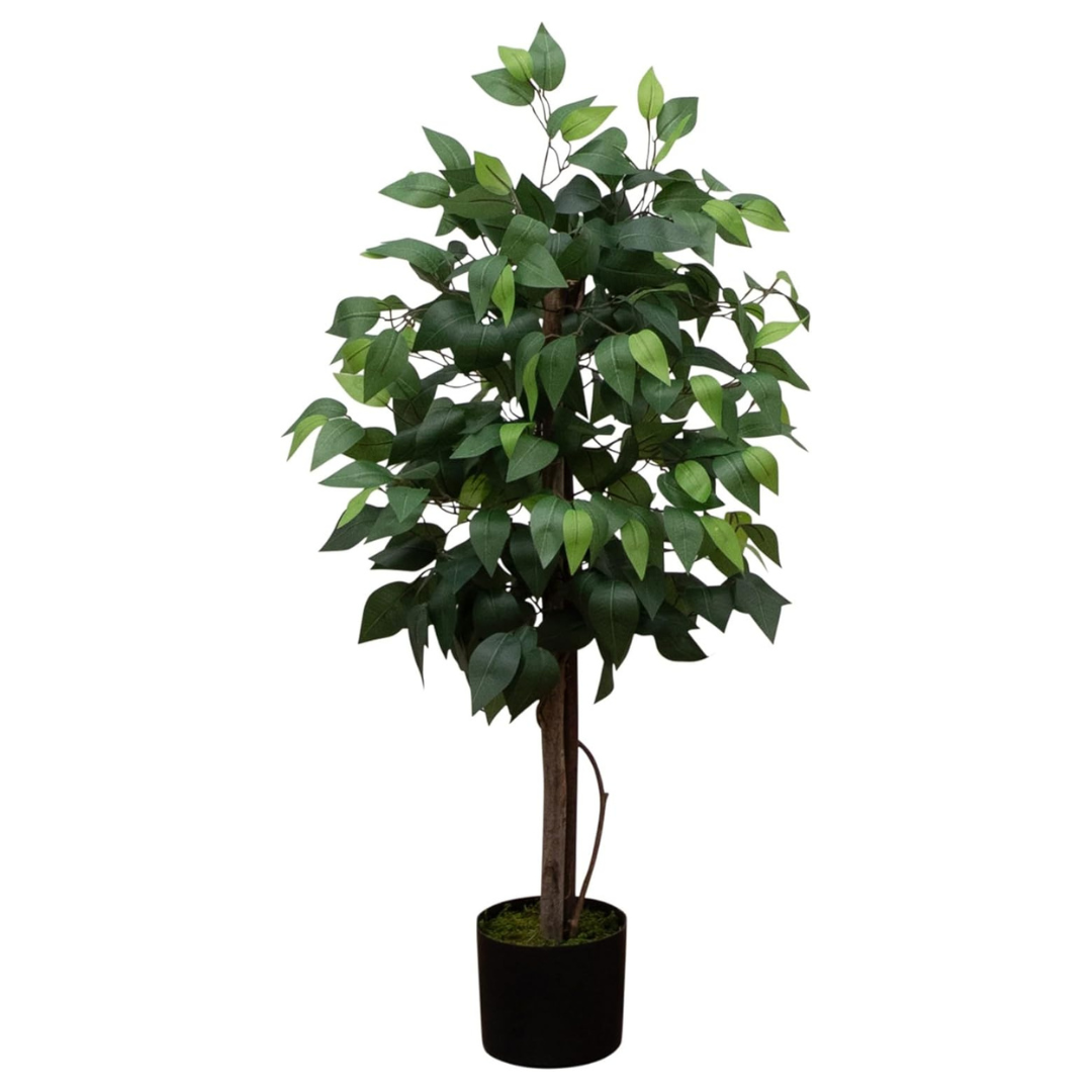 3ft Nearly Natural Artificial Double Trunk Ficus Tree