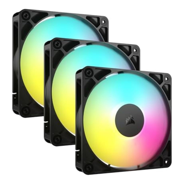 3-Pack CORSAIR RS120 ARGB 120mm PWM Fans