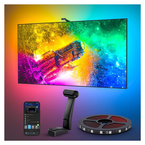 11.8ft Wi-Fi TV LED Backlight W/ Dual Cameras