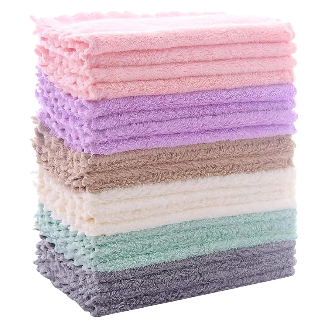 24-Pack 7" X 9" Sunny+zzzZZ Super Absorbent Reusable Dishcloths