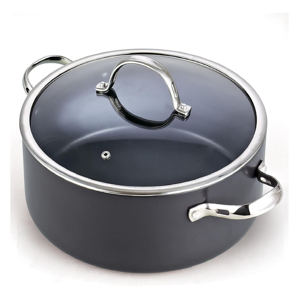 Cooks Standard 02490 7 Quart Hard Anodize Nonstick Dutch Oven