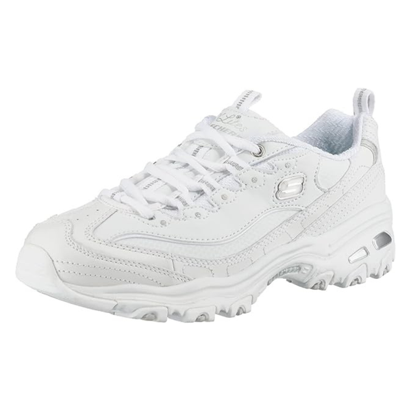 Skechers Women's D'Lites Fresh Start Memory Foam Lace-up Sneaker