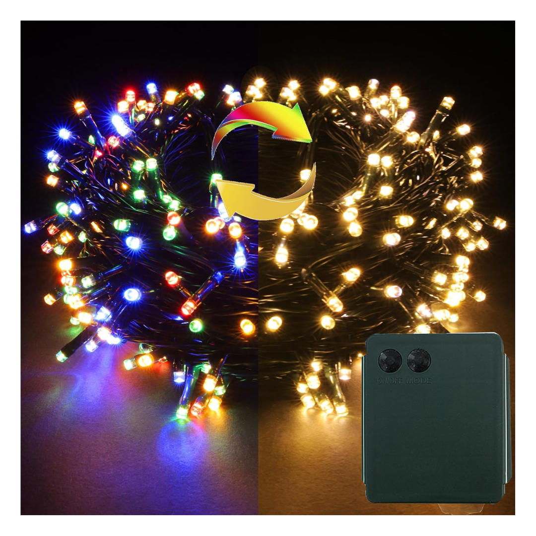 PMS 100 LED Battery Operated Fairy String Lights With 11 Modes