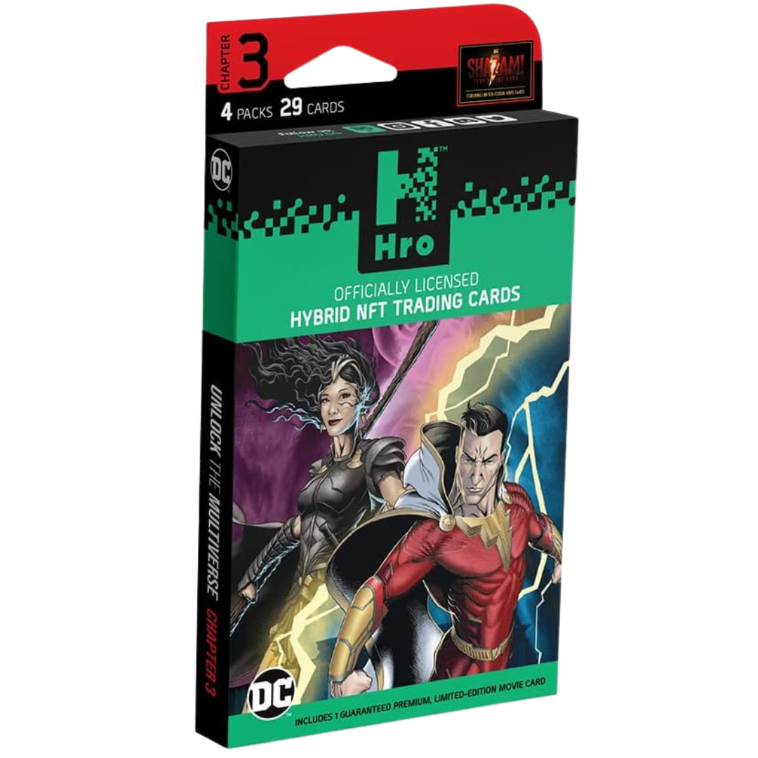 4-Pack DC HRO Chapter 3 Premium Booster Box
