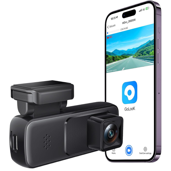 Seventour Mini 2K Front Car Dash Cam With APP Control