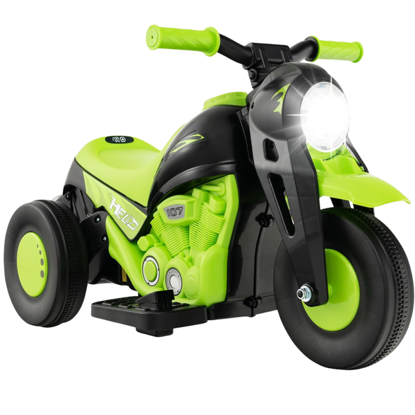 Costzon Kids 6V 3-Wheels Electric Ride On Motorcycle W/ Bubble Maker & Music