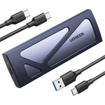 SSD Tool-Free USB C External NVMe SSD Enclosure