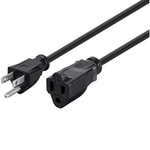6ft Monoprice 16AWG Power Extension Cord Cable