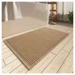 AMOAMI Waffle Super Absorbent Non Slip Bath Mat
