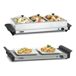 Bella 4.5 Quart Triple Electric Buffet Server Warming Tray