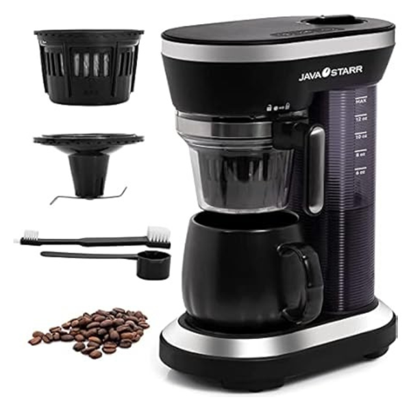 Javastarr 2-in-1 Grind And Brew Coffee Maker