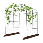 Follook Garden Arch Climbing Plants Outdoor Cucumber Trellis
