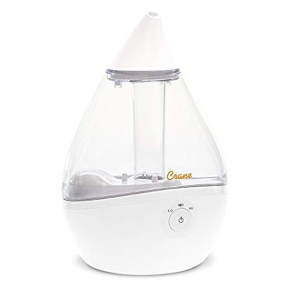 0.5 Gal. Crane Ultrasonic Teardrop Adjustable Humidifier