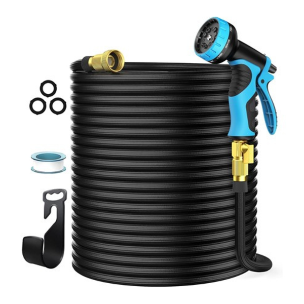 100ft Expandable 10 Spray Modes Garden Hose With Nozzle
