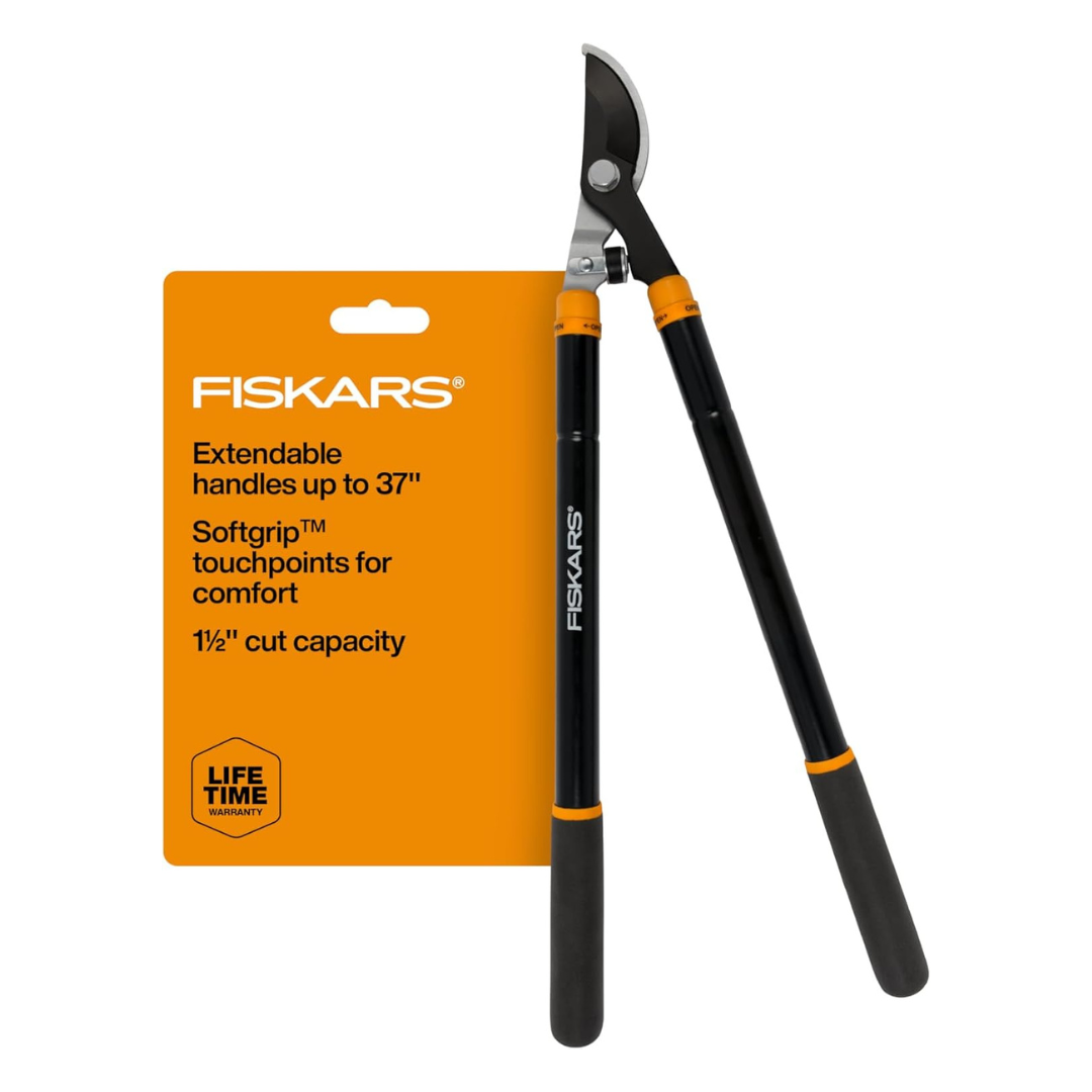 Fiskars Extendable Handle Lopper With Single Pivot