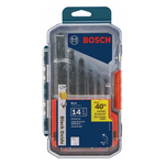 Bosch Black Oxide Metal Drill Bit Set
