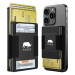 Furid Magnetic Card-Wallet W/ Cash Strap
