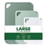 5YGGC7E7XCLVSet Of 3 BPA Free Non-Slip Plastic Cutting Boards