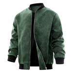Men's Long Sleeve Windbreaker Bomber Jacket